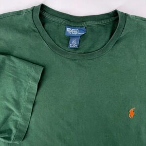 Polo Ralph Lauren Mens XLT Tall Dark Green Short Sleeve Cotton Pony Logo T-Shirt